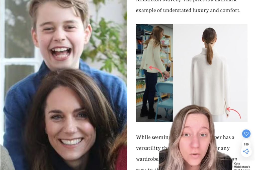 Sigue la polémica de Kate Middleton: tiktoker asegura que foto con sus hijos fue tomada hace meses