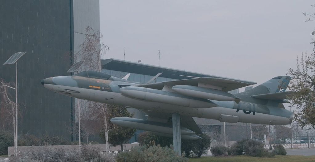 El Hawker Hunter presentado en el documental
