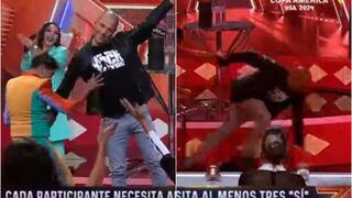 Julián Elfenbein protagonizó estrepitosa caída en Got Talent Chile