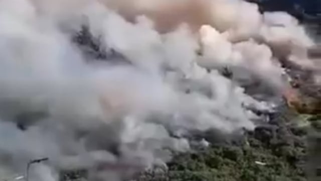 Incendio en Valdivia