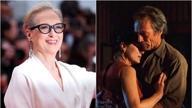 Meryl Streep recordó el día de furia de Clint Eastwood mientras filmaban Los puentes de Madison
