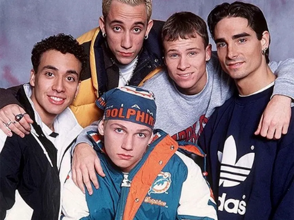 Backstreet Boys en la década de los 90'.