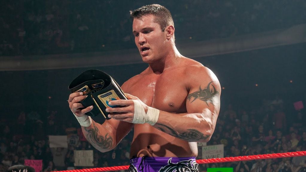 Orton y el campeonato Intercontinental, su primer cinturón.