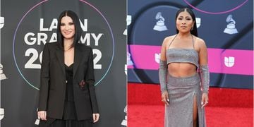Laura Pausini y Yalitza Aparicio en los Grammy Latinos