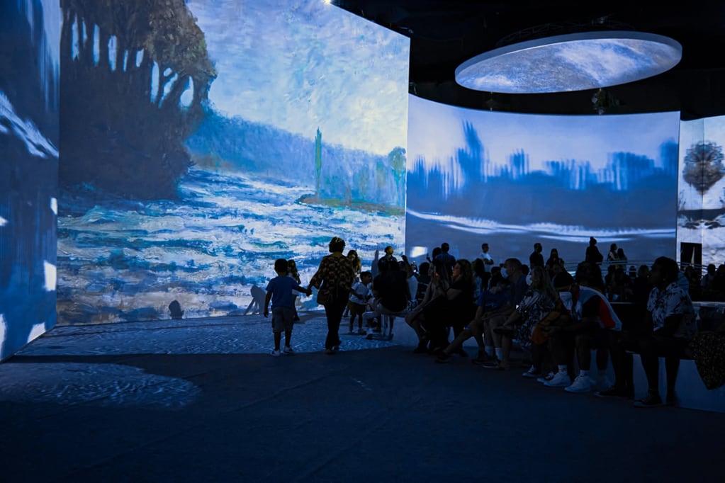 Exposición inmersiva Monet by the Water