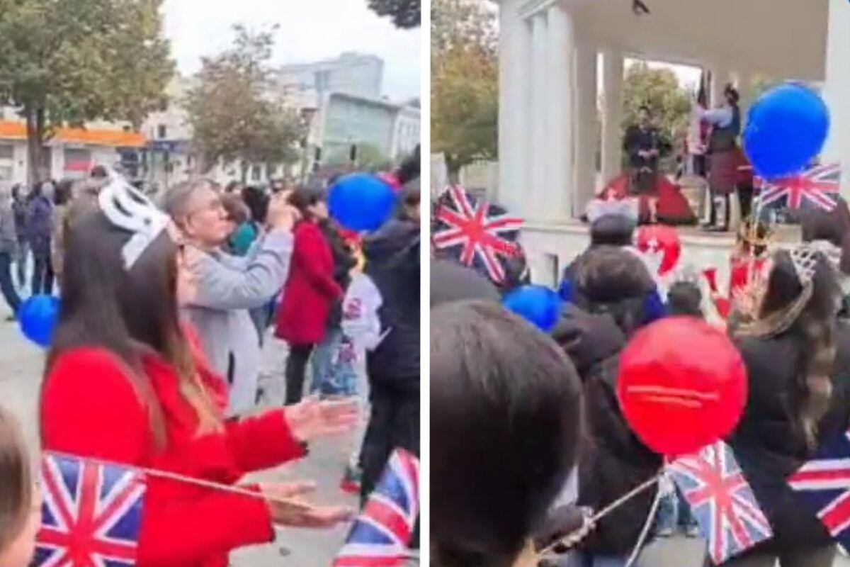 En Conce celebran la coronación del Rey en Inglaterra