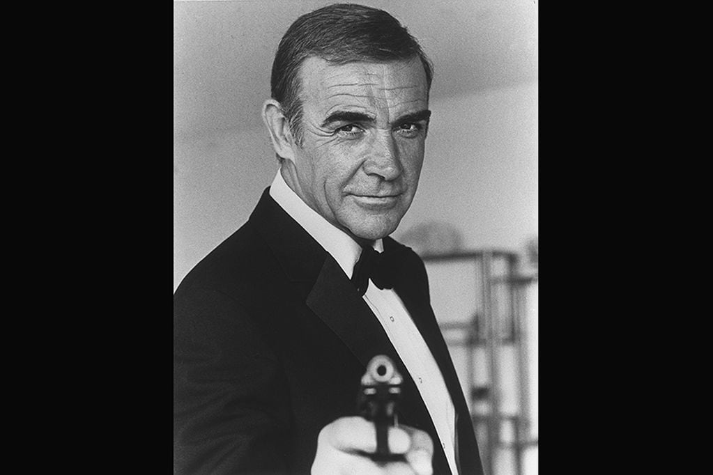 (FILES) In this file photo taken on October 22, 1982 British actor Sean Connery poses in Nice during the making of the film "Never say, never again". - Legendary British actor Sean Connery, best known for playing fictional spy James Bond in seven films, has died aged 90, his family told the BBC on October 31, 2020. The Scottish actor, who was knighted in 2000, won numerous awards during his decades-spanning career, including an Oscar, three Golden Globes and two Bafta awards. (Photo by - / AFP)