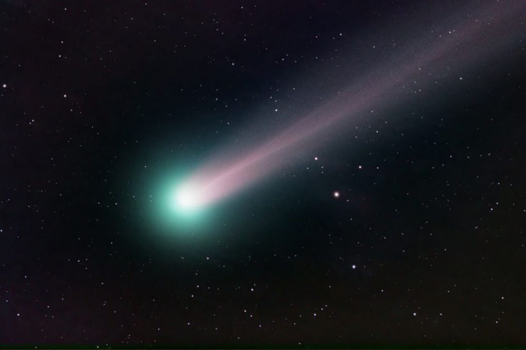 ¿Qué es el cometa diablo y cómo verlo en Chile? Foto: National Geographic.