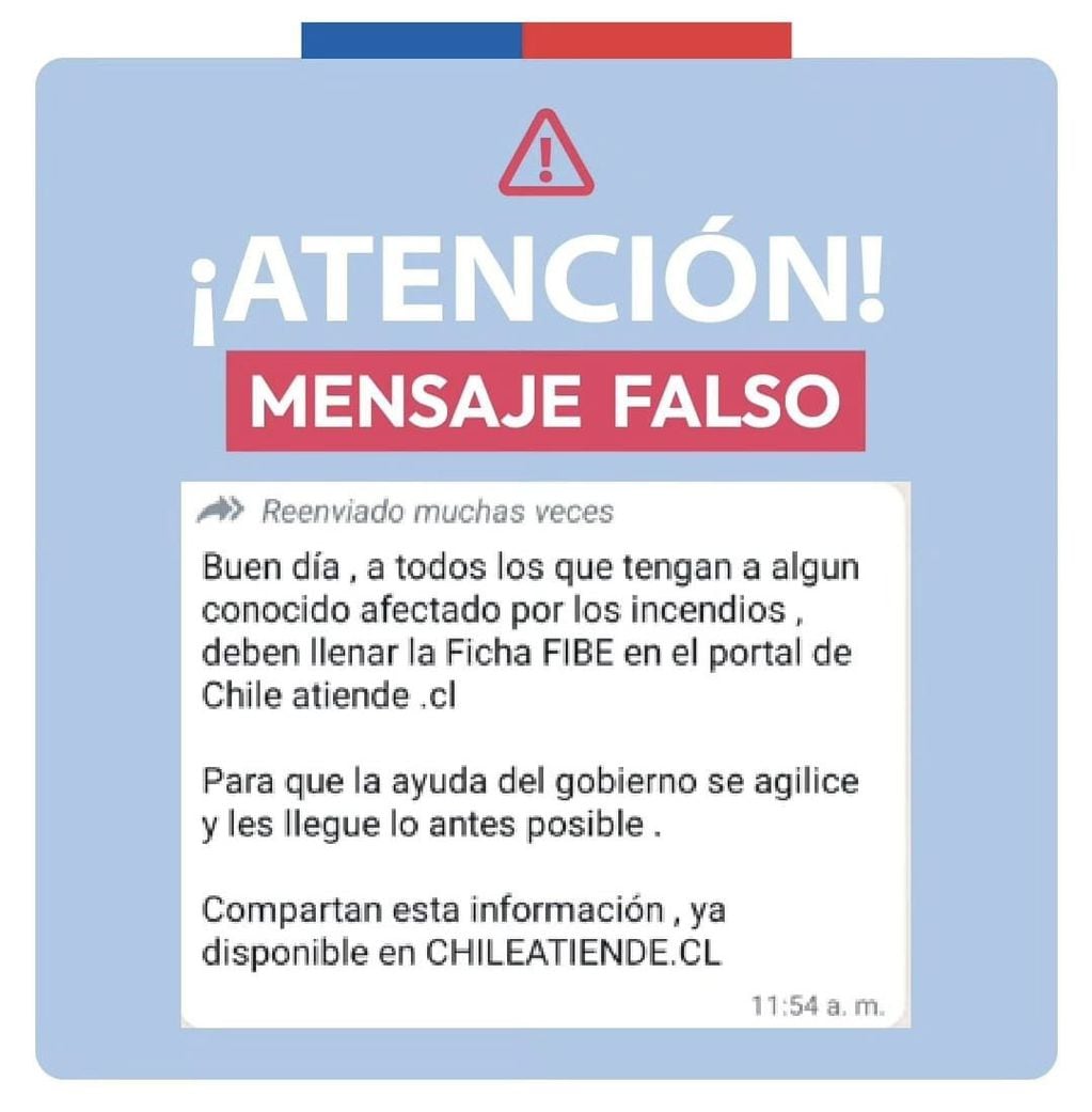 Alertan sobre falso formulario para realizar FIBE. Foto: Seremi MINVU 