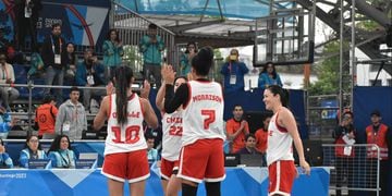 Selección femenina básquetbol 3x3- Fotografía de Miguel Blanco