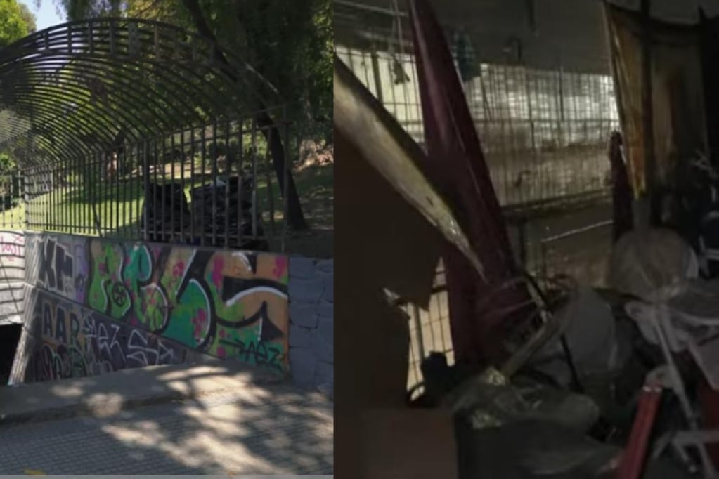 Youtuber se arriesgó y visitó la pasarela bajo nivel ubicada en Santa Lucía: “El lugar más peligroso de Santiago Centro”