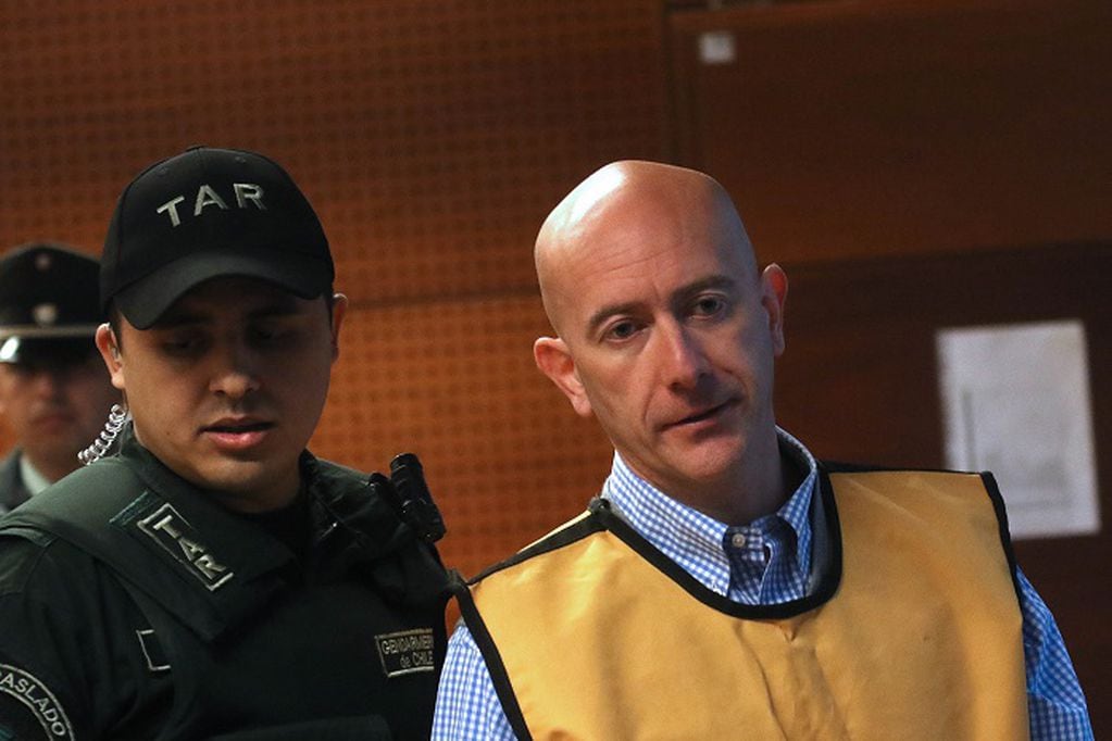 18 de octubre 2018/ SANTIAGO
Se realiza audiencia de lectura de sentencia en contra de Rafael Garay Pita, como autor de delitos reiterados de estafa. 
FOTO.JAVIER SALVO/AGENCIAUNO



