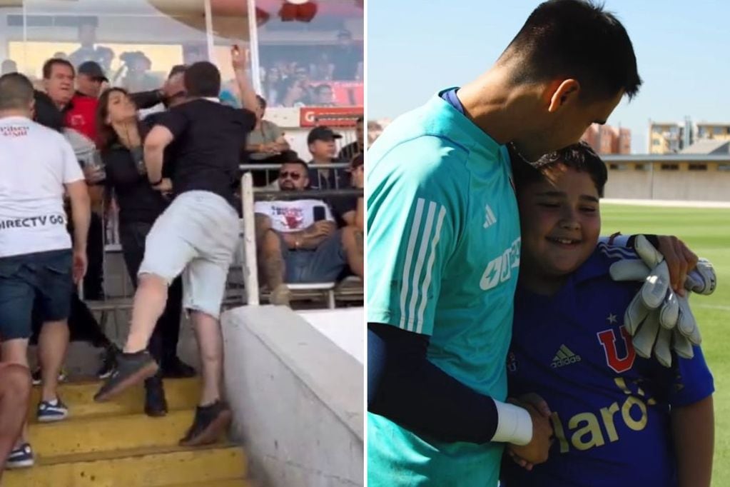 El plantel chuncho recibió al niño golpeado por un picado hincha de Colo Colo el domingo. El equipo confirmó apoyo legal a la familia.