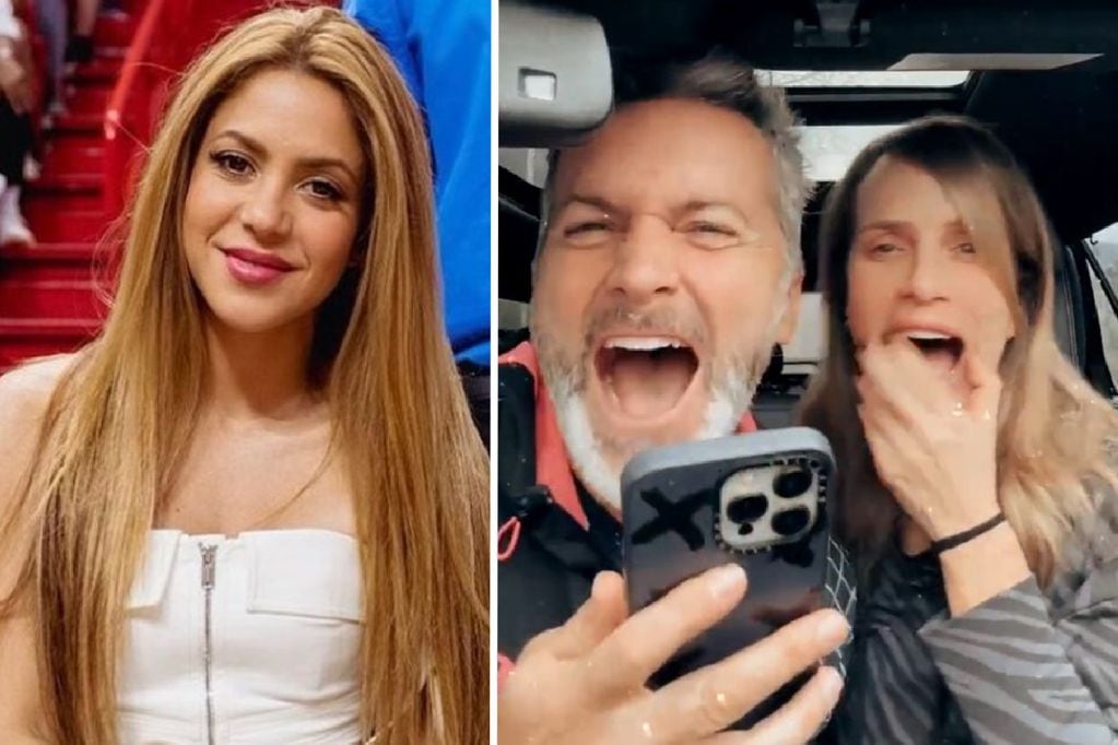Shakira reaccionó al video que publicó Cristián Sánchez junto a su hija Gracia.