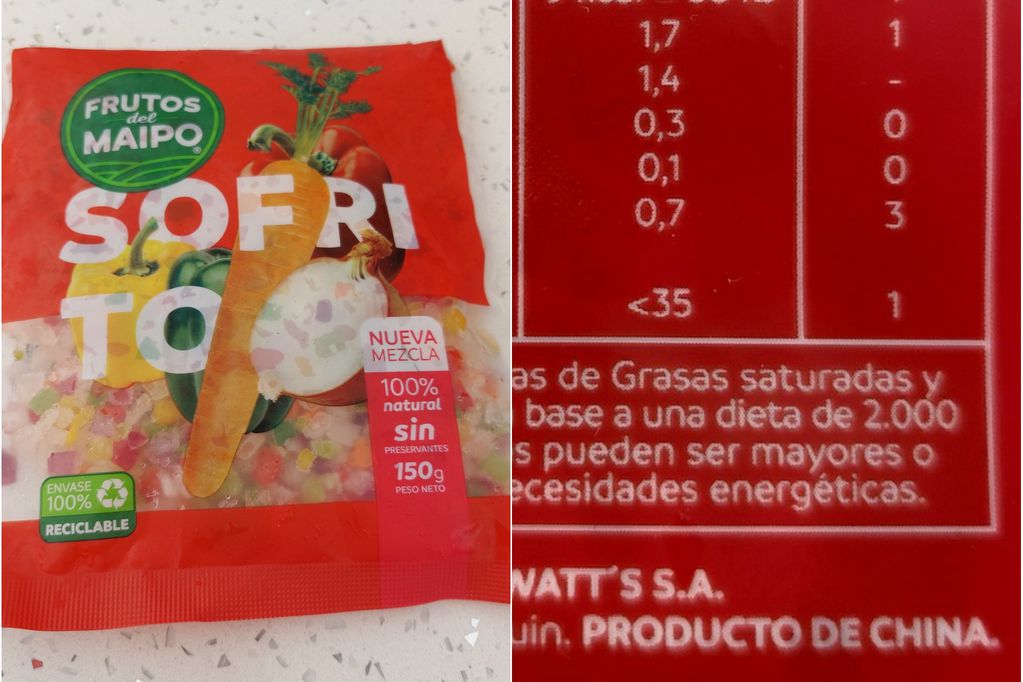 "¿En Chile no hay verduras?": polémica por el origen del sofrito que venden en el supermercado