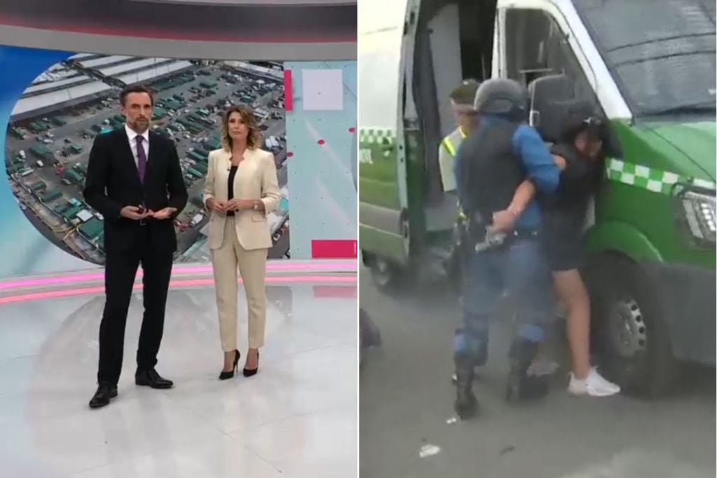 Chilevisión anunció querella criminal por los disparos que hirieron a camarógrafo.