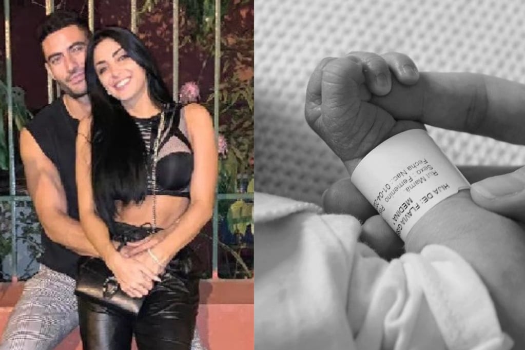 Flavia Medina anuncia el nacimiento de su hija.