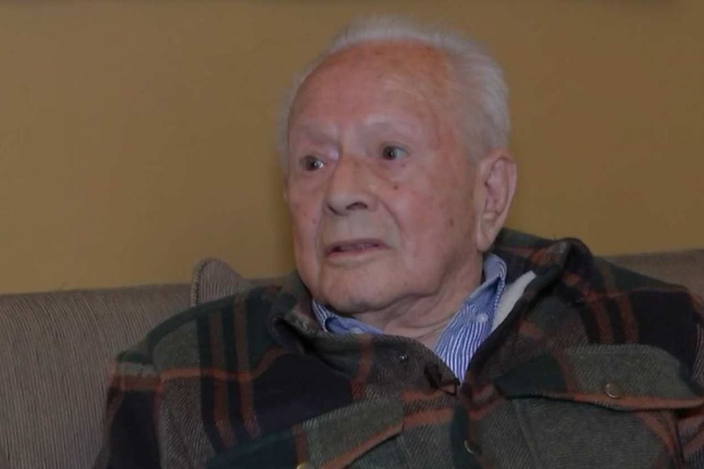 El hombre de 99 años relató cómo vivió el asalto que sufrió.