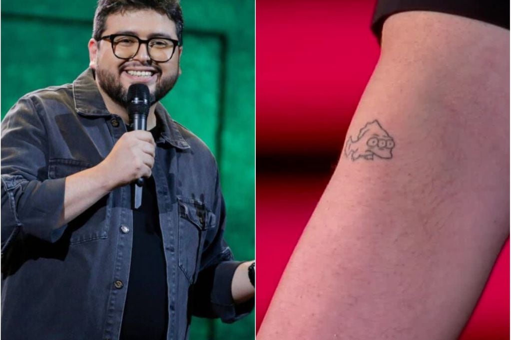 El pez de tres ojos: qué significa el tatuaje que Luis Slimming mostró en Viña 2024