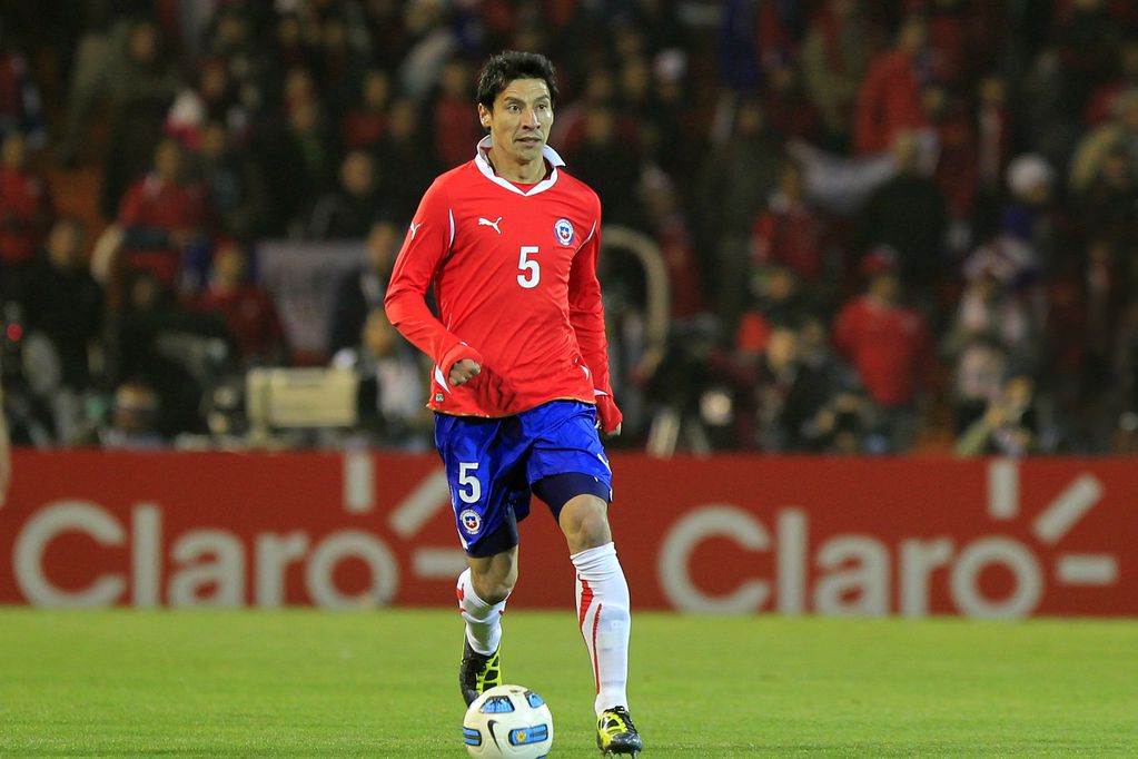 Pablo Contreras en su última etapa como jugador de La Roja.