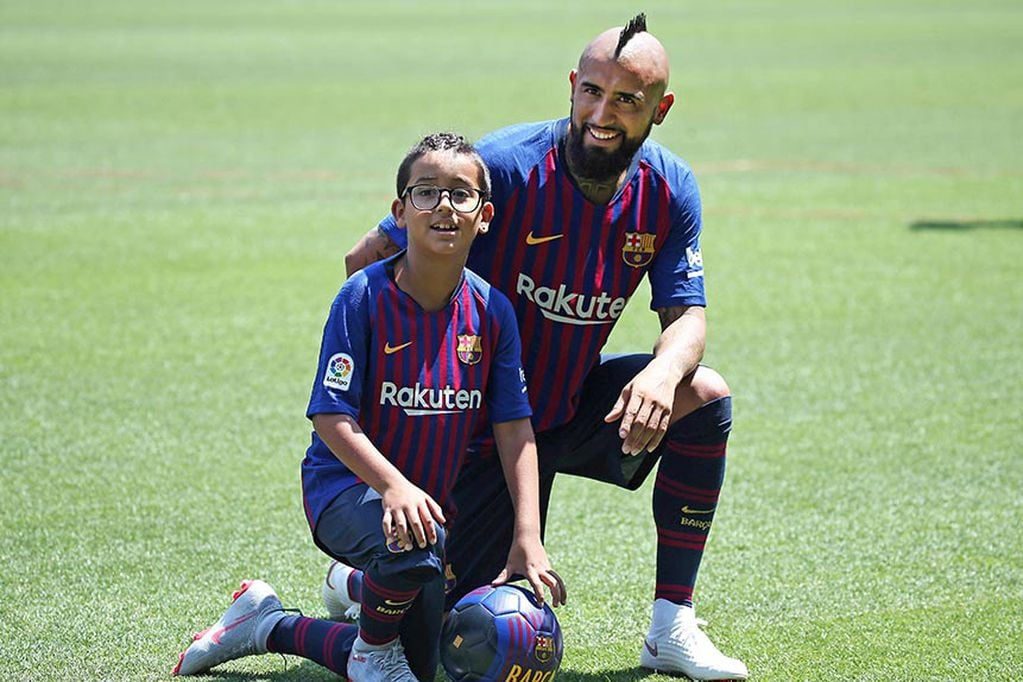 06 de Agosto de 2018/BARCELONA
Arturo Vidal es presentado como nuevo jugador de Barcelona en el Camp Nou
FOTO:CORDON PRESS/AGENCIAUNO