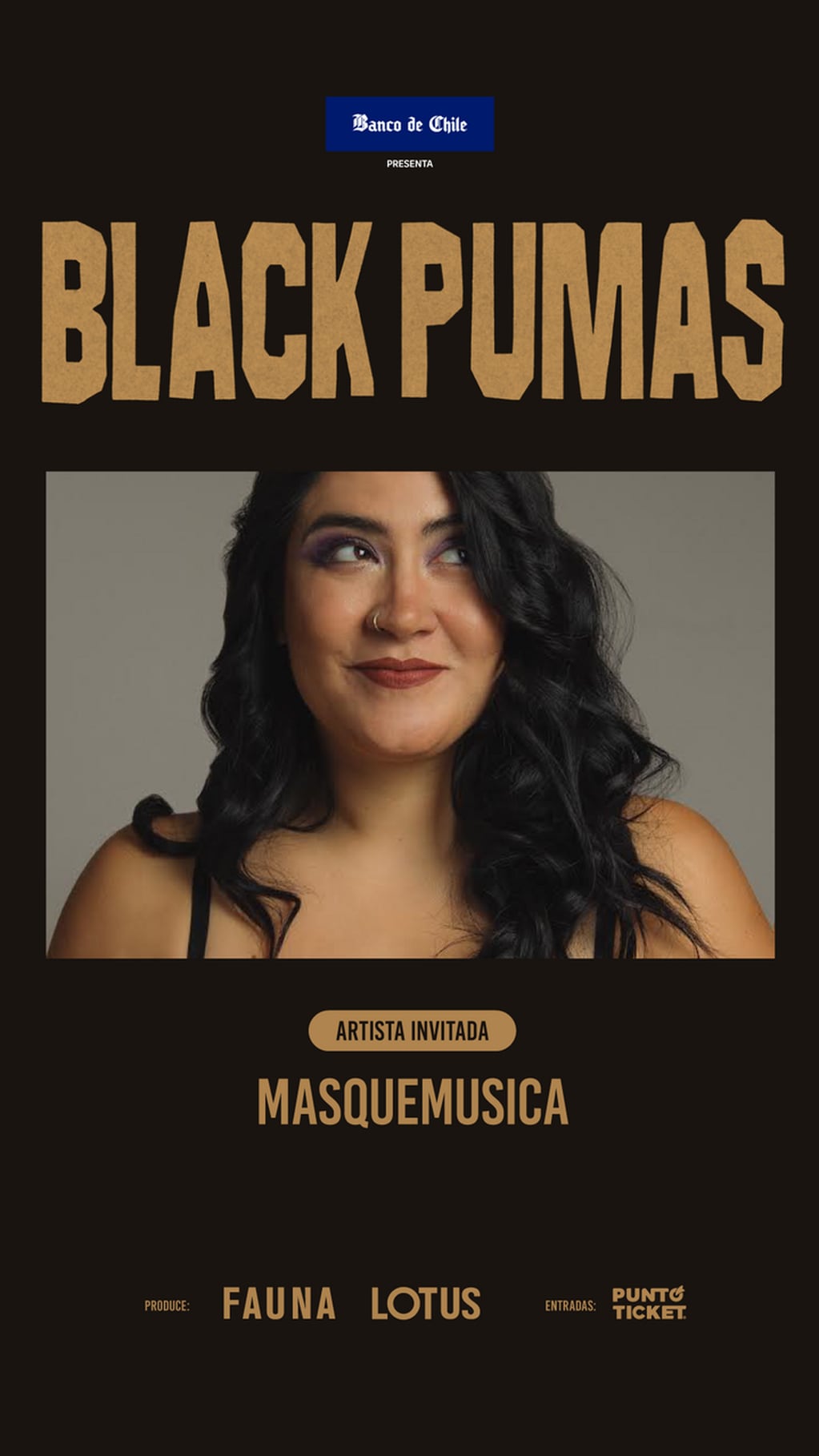 Masquemusica abrirá show de Black Pumas en Chile. Foto: Cedida.