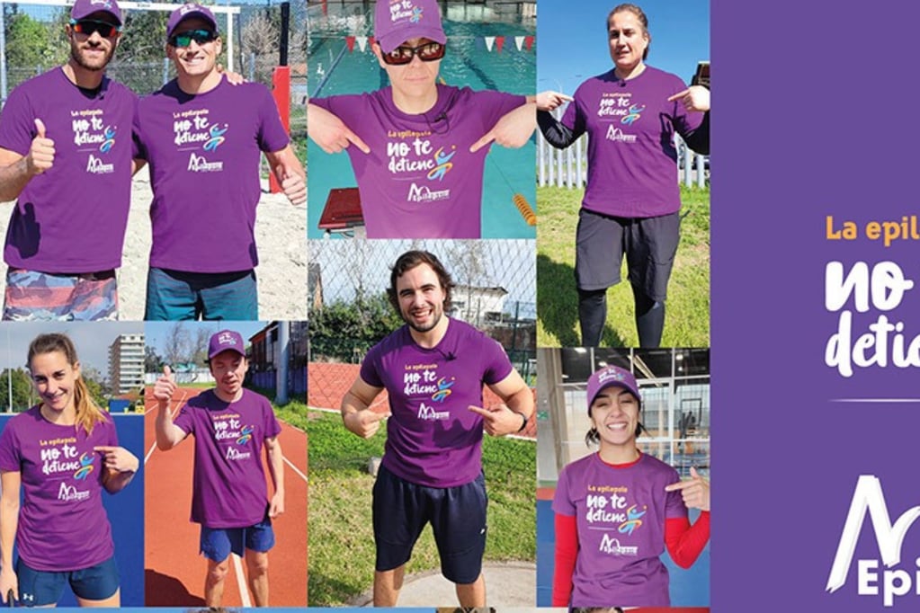 Deportistas de Team Chile se unen a la campaña “La Epilepsia No Te Detiene”