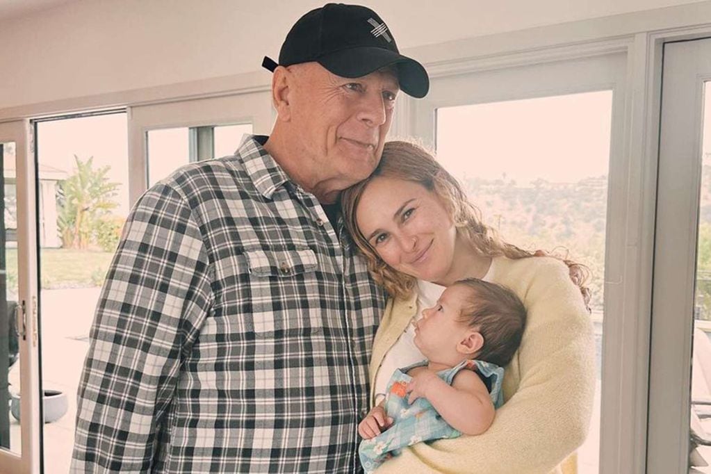 “Le encanta estar con él”: hija de Bruce Willis revela cómo es el actor en su faceta de abuelo y actualiza su estado de salud. Foto: familia Willis.