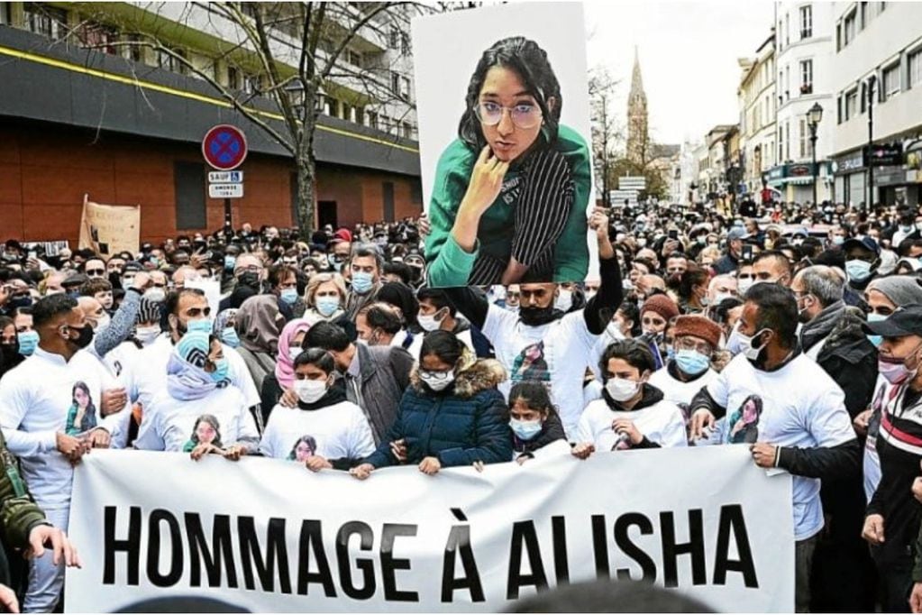 Protesta por Alisha