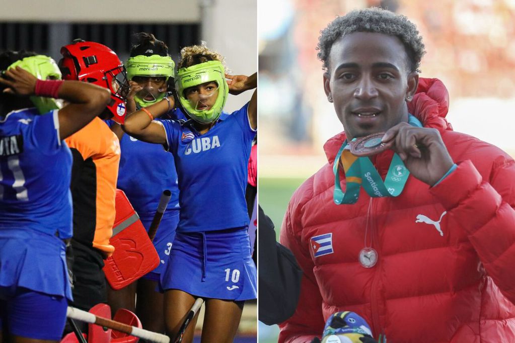 Seis hockistas y un atleta cubanos habrían decidido "fugarse" de su país. (Fotos: Agencia UNO)