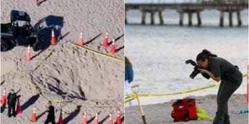 Horror en playa de Estados Unidos: niña murió enterrada en el hoyo que ella cavó en la arena
