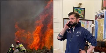 Boric promete resguardar seguridad de familias damnificadas por incendios forestales: