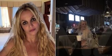 Video: Britney Spears grabada en restaurante
