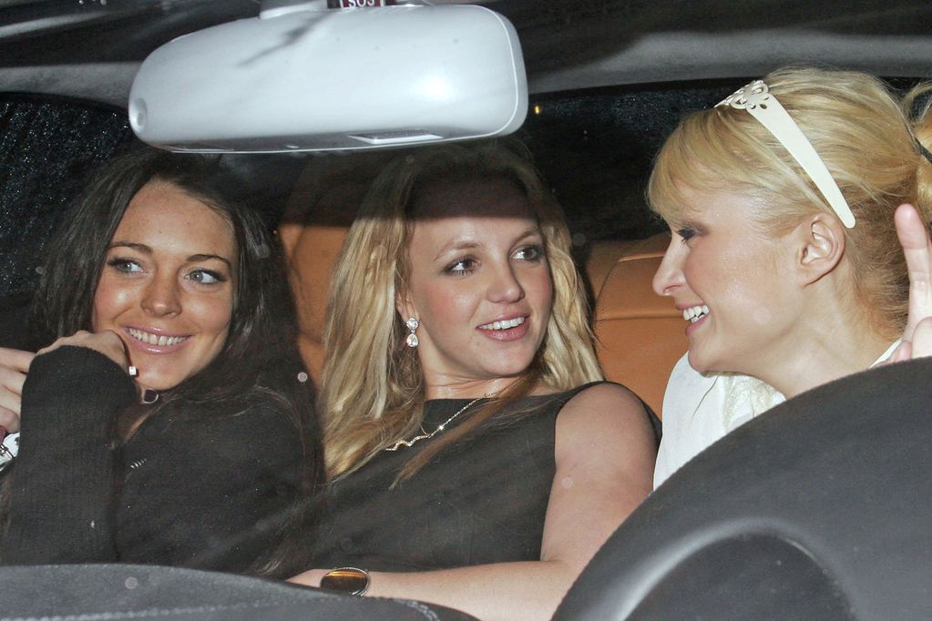 Paris Hilton and Britney Spears spend another night out on the town. They started their Sunday evening at "Guy's" nightclub in West Hollywood and stayed til closing. Afterwards they went to a bungalow at the Beverly Hills Hotel where Brandon Davis was throwing a party. Lindsay Lohan also attended and reconciled with with former nemesis Paris. The three then drove to Paris' home and spent the night.