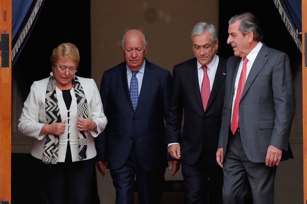 Expresidentes/ FOTO:FRANCISCO FLORES SEGUEL/AGENCIAUNO