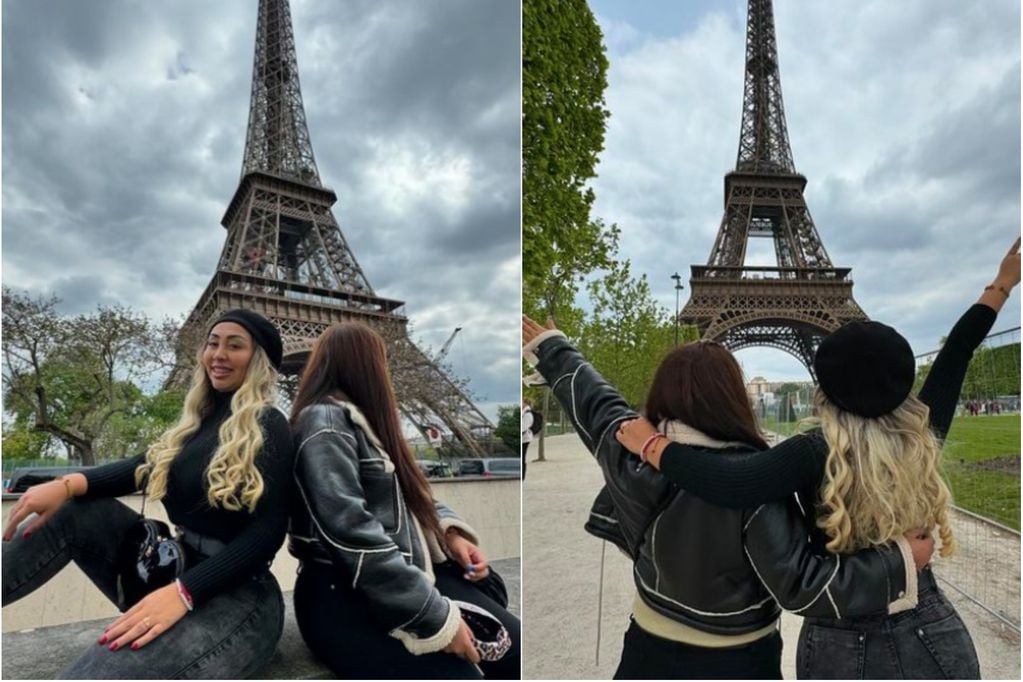 “Cuando éramos niñas…”: el emotivo mensaje de Naya Fácil a su hermana durante viaje a Francia.