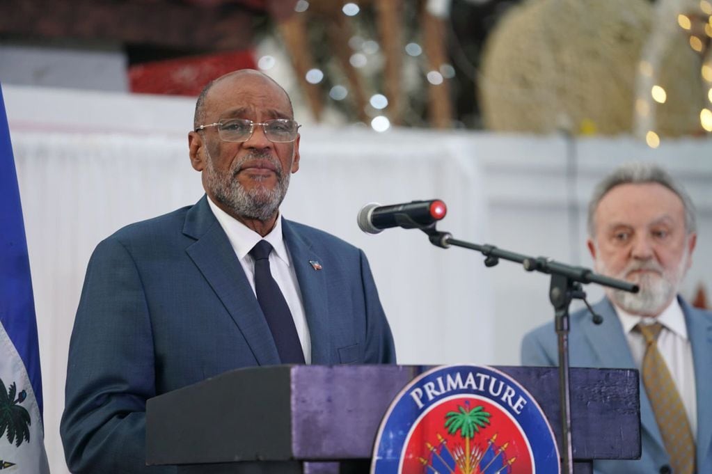 El primer ministro de Haití, Ariel Henry. Foto:  OFICINA DEL PRIMER MINISTRO DE HAITÍ
