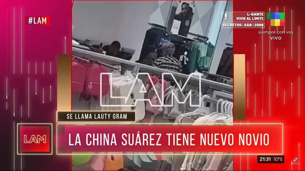 China Suárez y Lauty Gram (Foto: LAM)