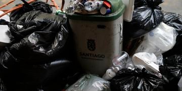 Santiago sin recoleccin de basura por paro