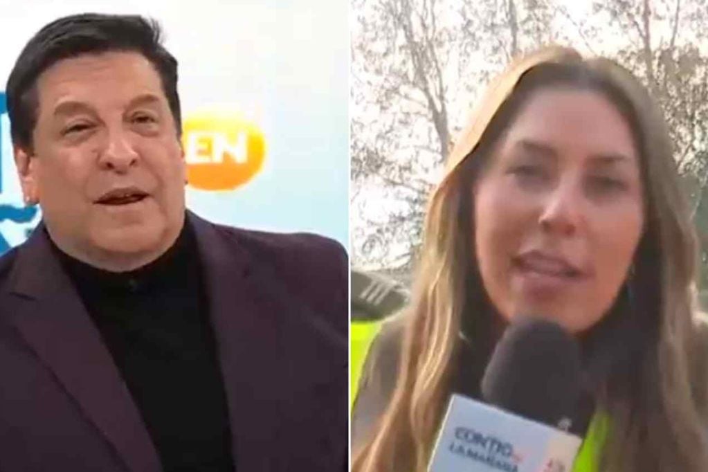 JC Rodríguez reaccionó a una aclaración de Paulina Padilla en el matinal de CHV.