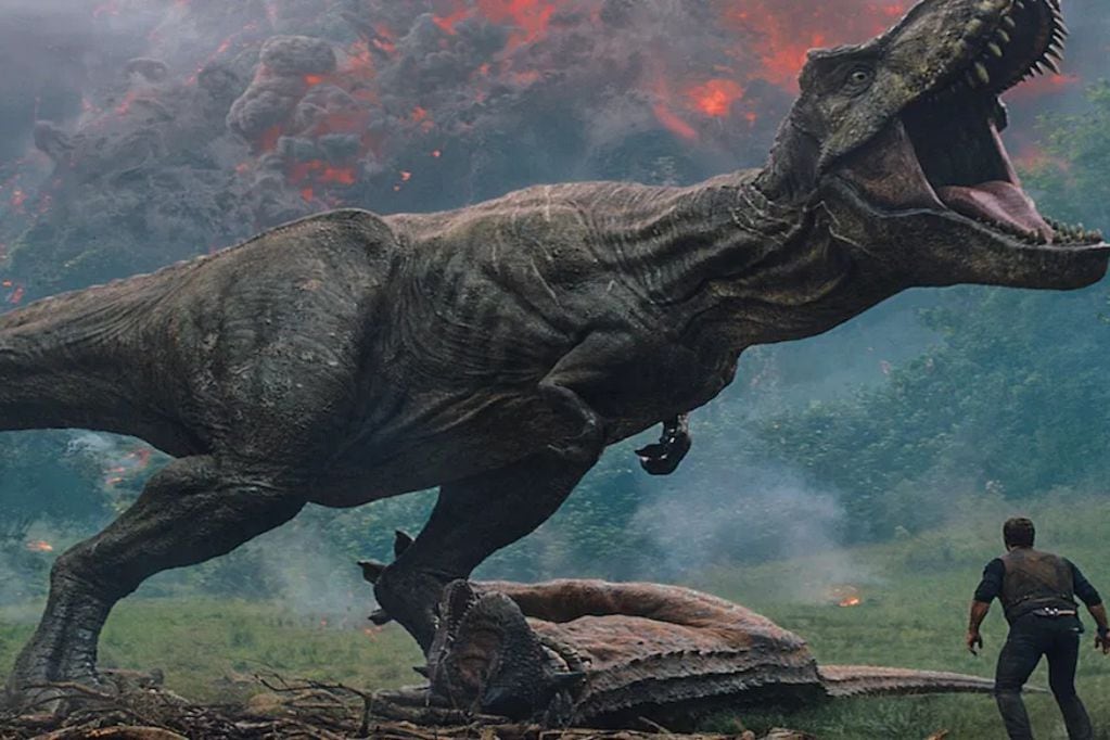 Tiranosaurio rex en la película Jurassic Word 2.