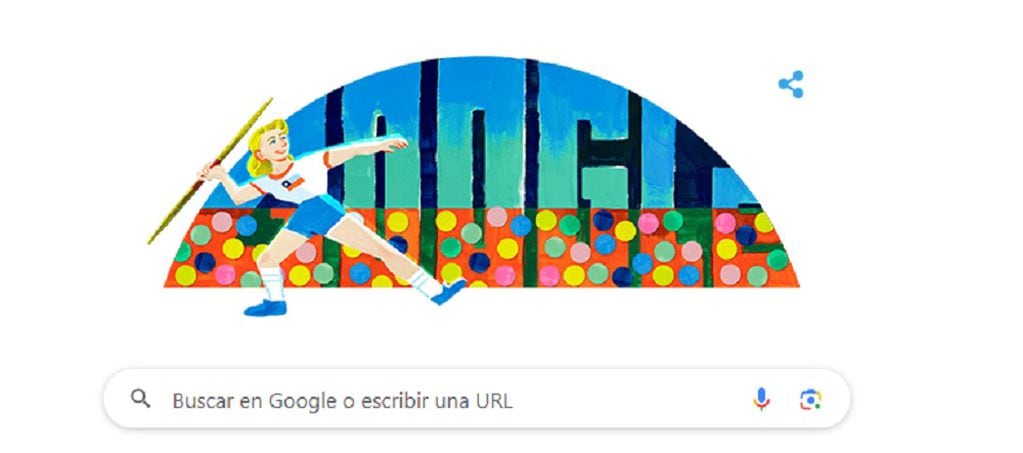 Quién fue Marlene Ahrens, la histórica atleta chilena que Google homenajeó con un “doodle”