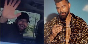 Fanáticas pillan a Ricky Martin en Chile