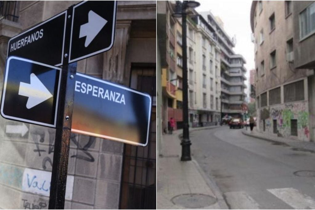 Las calle y plazas que recibirían un cambio de nombre en Santiago
