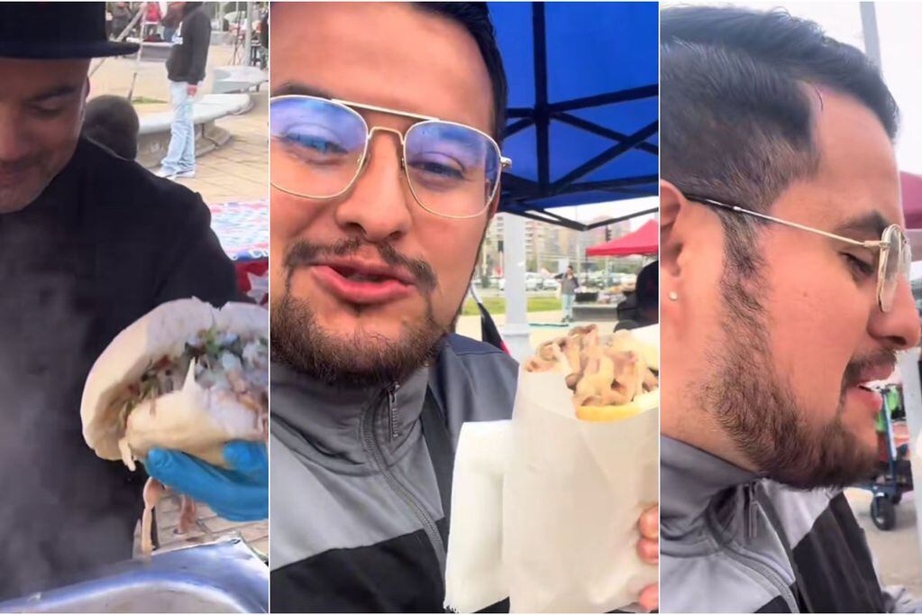 Mexicano quedó loco con el sánguche de potito: anda buscando el mejor plato criollo