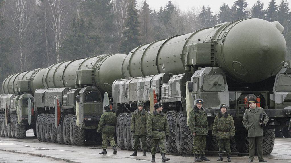 Armas nucleares rusas.