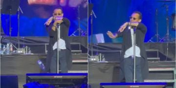 Marc Anthony en concierto de Medellín vía TikTok