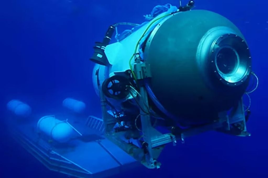 Titán, el submarino de OceanGate que desapareció con cinco turistas