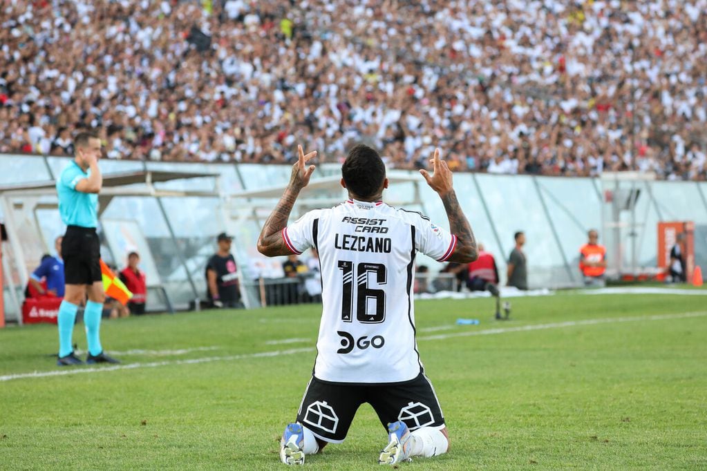 Darío Lezcano solo ha convertido tres goles en el torneo durante su paso por Colo Colo. Foto: AGENCIAUNO.