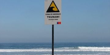 Zona con riesgo de tsunami